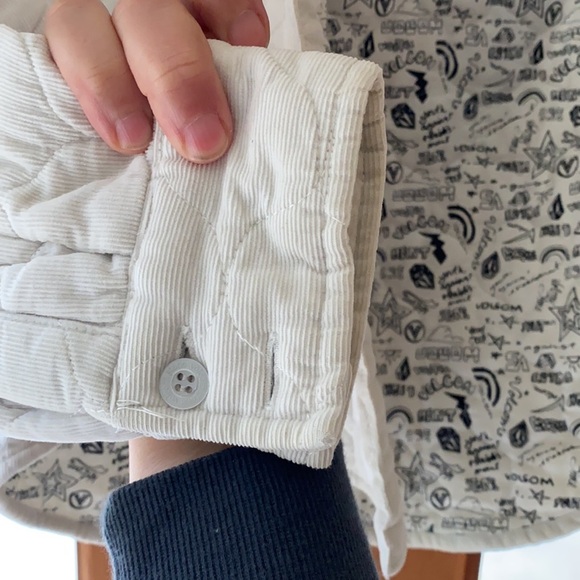 RARE Volcom Quilted MicroCord Jacket / Shacket - Picture 12 of 14